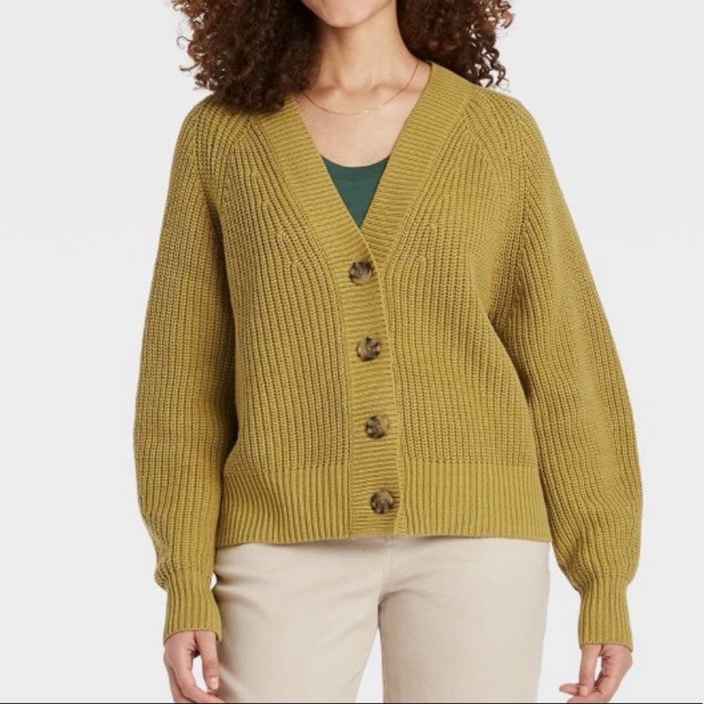 Women’s Button Front Cardigan - NWOT Target *A New Day*